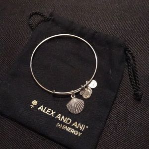 Retired Alex and Ani Seashell Bracelet